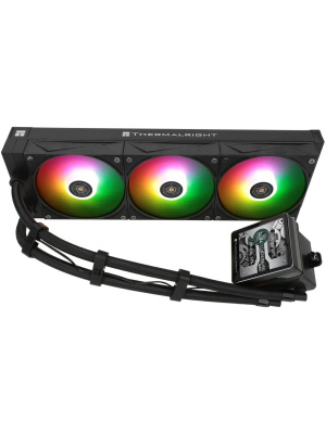 ������� �������� ���������� Thermalright Grand Vision 360 ARGB Black / 3x120mm ARGB PWM Fans / TRGV360AB