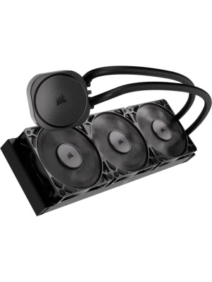 ������� ����������� ���������� Corsair NAUTILUS 360 (360mm, Black, Fans: 3x120mm, 72.8CFM, 36dBA, 1700RPM/ S: 1851, 1700, AM5, AM4)