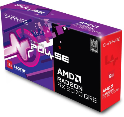 ���������� Sapphire AMD Radeon RX 9070 GRE Pulse OC 12GB (11354-01-20G)