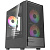 ������ Powercase Mistral SM02 ARGB, Tempered Glass, 3x120mm ARGB PWM fans, ������, mATX  (CMMSM02B-A3)