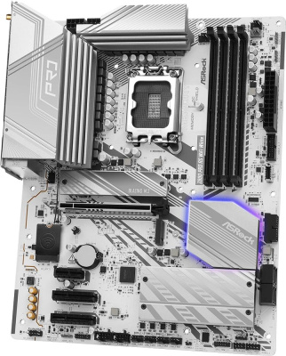����������� ����� ASRock Z890 Pro RS WIFI White, LGA 1851, Z890 RTL