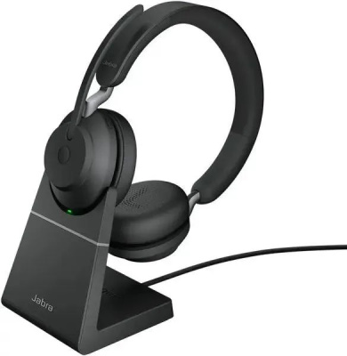 ��������� ������������ Jabra Evolve2 65, Link380a MS Stereo Stand Black (26599-999-989)