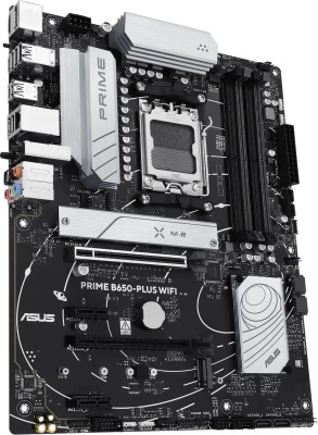 ����������� ����� ASUS PRIME B650-PLUS WIFI, SocketAM5, AMD B650, ATX, Ret 90MB1KP0-M0EAY0