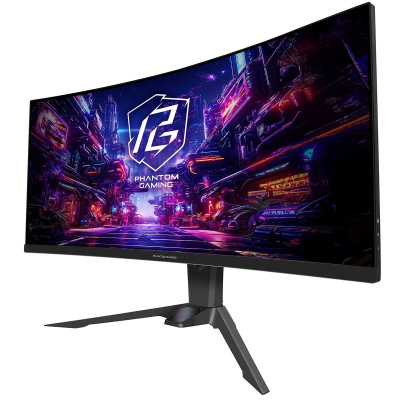 ������� 34" ASRock Phantom Gaming PG34QRT2B Black VA