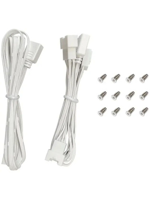 ���������� DEEPCOOL FL12 SE WH 3 IN 1 120x120x25�� (PWM, ARGB, �����, 400-1900��/���) Color BOX