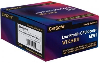 ����� Exegate Wizard EE91-PWM.Cu.BLUE