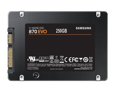 ������������� ���������� Samsung SSD 250Gb 870 EVO MZ-77E250B/EU