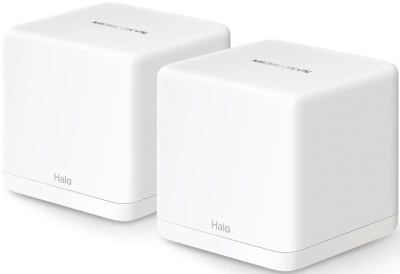��������� Mesh ������ Mercusys Halo H60X(2-pack), Wi-Fi 6, AX1500, �����