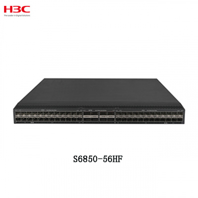 ���������� H3C S6850-56HF L3 Ethernet Switch with 48 SFP28 Ports and 8 QSFP28 Ports