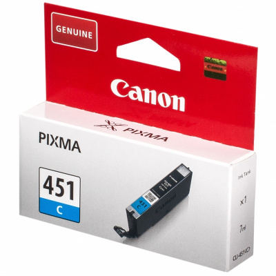 �������� Canon CLI-451C ������� (cyan) (6524B001)
