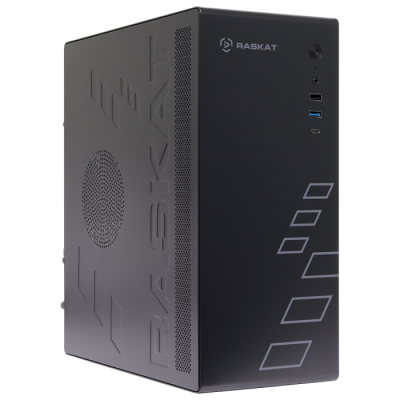 ��������� Raskat Standart 300 (Intel Core i3 12100, RAM 8Gb, SSD 240Gb, no OS, kb+ms, black) (Standart300128043)