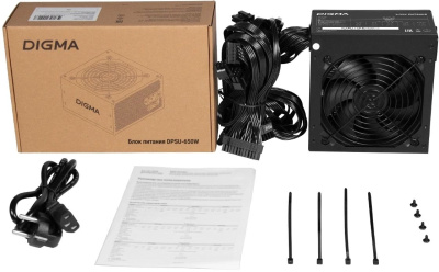 ���� ������� Digma DPSU-650W, 650��, 120��, ������, retail